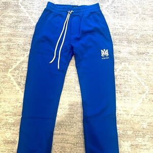 Amiri Sweatpants MA Core Logo Blue